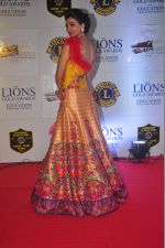 Daisy Shah at the 21st Lions Gold Awards 2015 in Mumbai on 6th Jan 2015